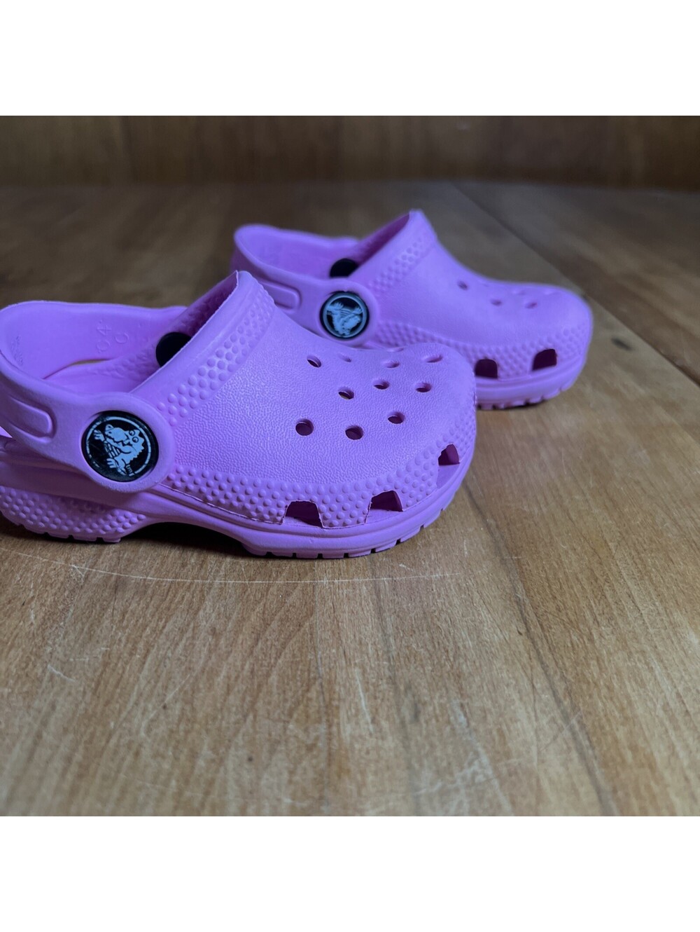 Crocs Pink Sz 4C Baby Toddler Shoes